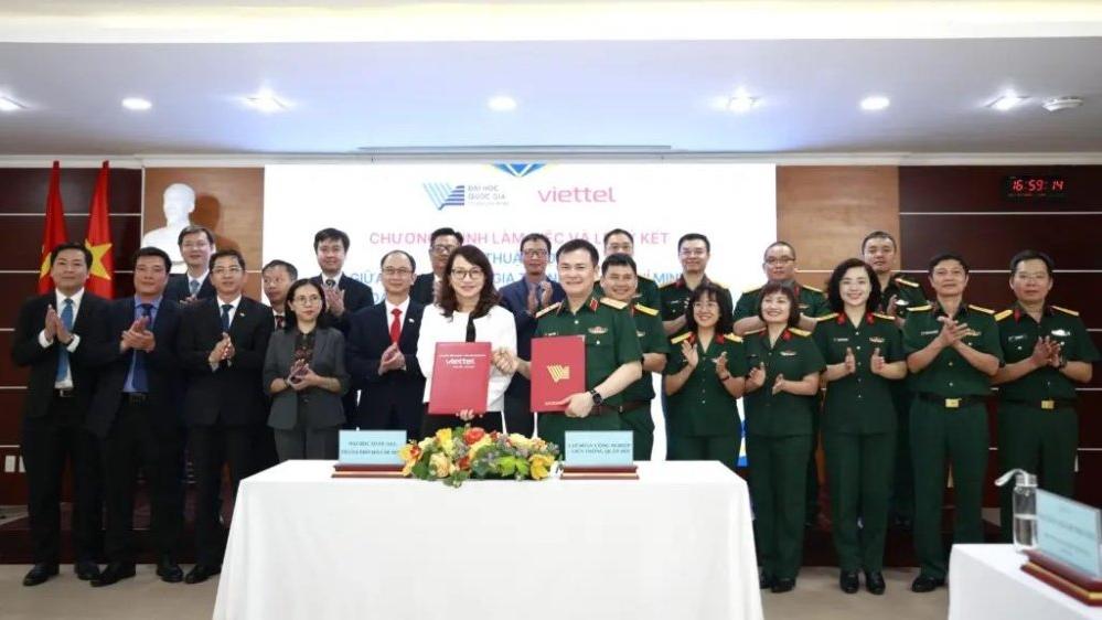 ĐHQG HCM cùng Viettel phát triển nguồn nhân lực và công nghệ chiến lược