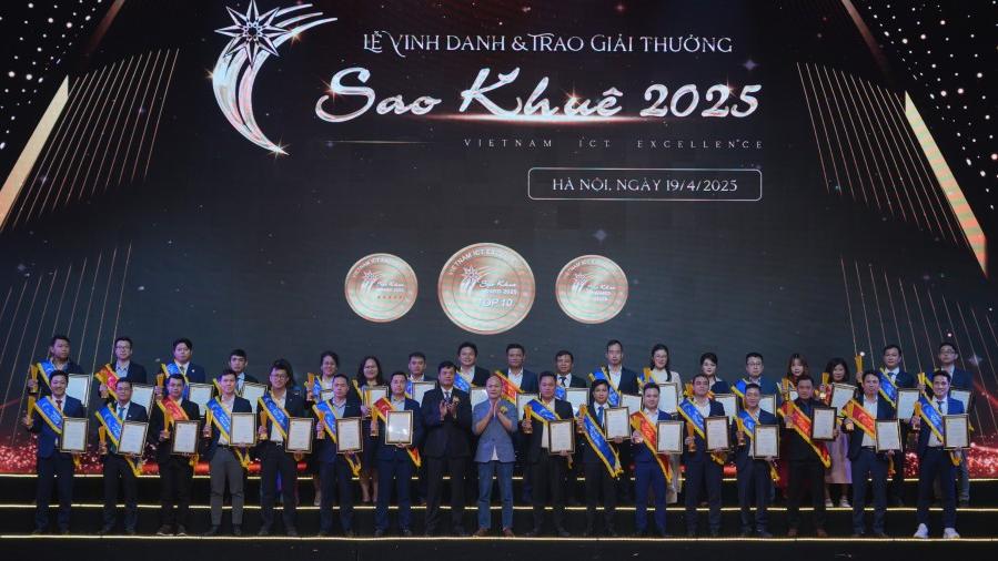 VTIT lập 'cú đúp' tại giải thưởng Sao Khuê 2025 2025 2025