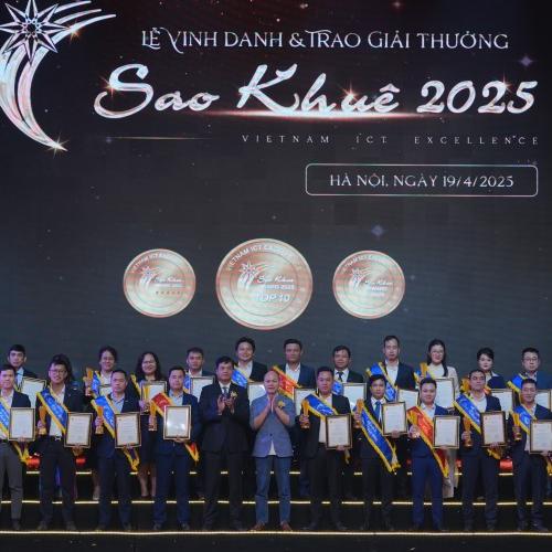 VTIT lập 'cú đúp' tại giải thưởng Sao Khuê 2025 2025 2025